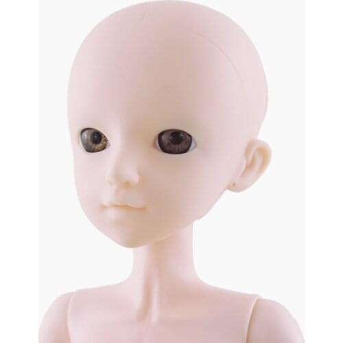 1/3 Bjd Fashion Doll Pink/Normal Skin 60cm Height Nude Doll Body&head or Head Dress Up Accessories Biy Makeup Toys Gift for Girl