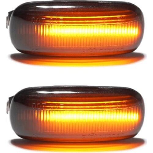 2 pieces Led Dynamic Side Marker Turn Signal Light Sequential Blinker Light For Audi A3 S3 8P A4 S4 RS4 B6 B7 B8 A6 S6 RS6 C5 C7