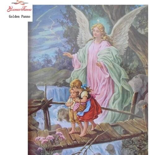 Golden Panno5D diamond painting classic religious style DIY diamond painting embroidery cross stitch home decoration painting09