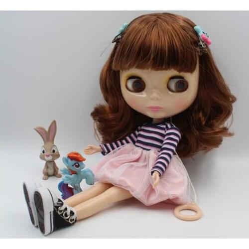 Free Shipping Top discount 4 COLORS BIG EYES DIY Nude Blyth Doll item NO. 314 Doll limited gift special price cheap offer toy