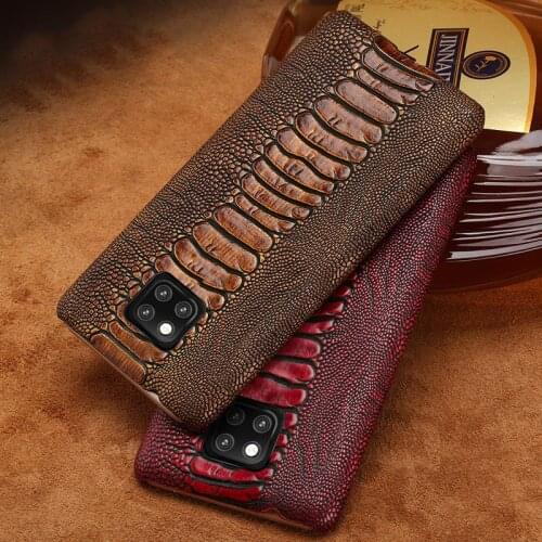 Phone Case For Huawei P20 P30 Lite Mate10 20 Pro lite case Y6 Y9 P Smart 2019 Ostrich Foot Texture For Honor 7X 7A 8X 9 10 Lite