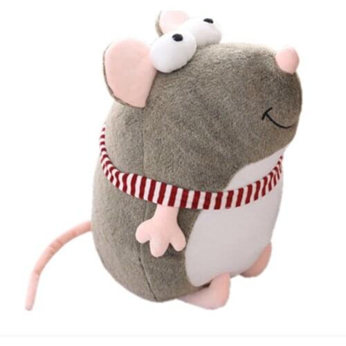 20CM big eyes mouse plush toy mouse action figure doll activity gift