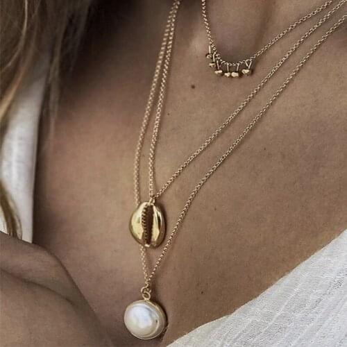 Женские ожерелья из жемчуга IG China At AliExpress