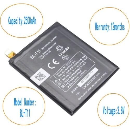ISkyamS 10pcs/lot 2500mAh BL-T11 BLT11 BL T11 Replacement Batteries For LG L22 isai F340 EAC62218301 Mobile Phone Battery