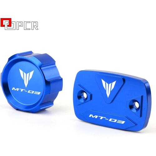 Front & Rear brake Fluid Cylinder Master Reservoir Cover Cap For Yamaha MT03 MT-03 MT 03 2015 2016 2017 2018 2019 2020 2021