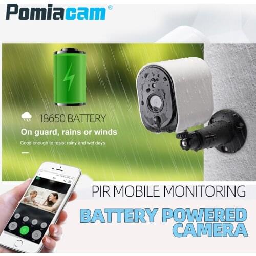 L3 battery operated security IP camera , wifi battery powered serveillance camera system , PIR sensor action camera