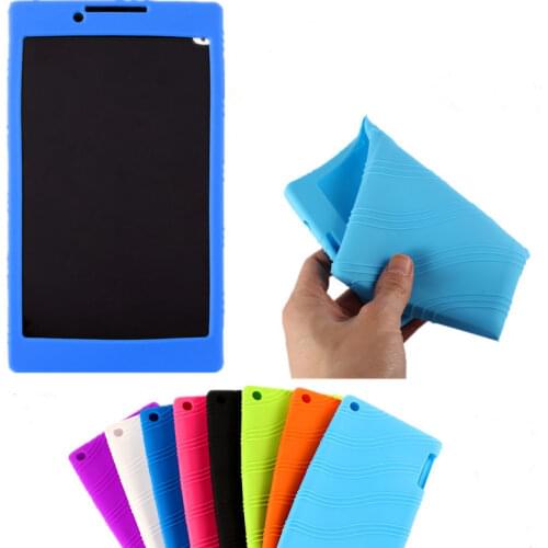 Soft Silicon Shockproof Case Cover For Lenovo Tab 3 7 inch Tablet PC Model: TB3-730M TB3-730F TB3-730X