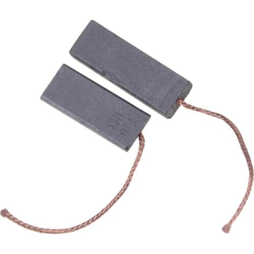 2Pcs 35 x 12.5 x 5mm Carbon Brush Motor With Length Lead For Washing Machine