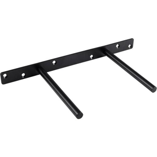 Invisible Concealed Shelf Support Double T-shaped Bracket Storage Rack Holder