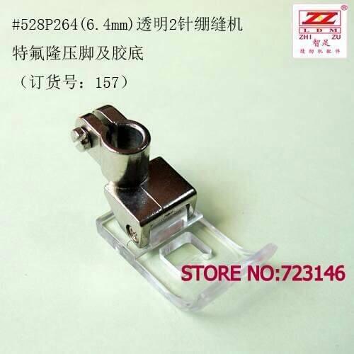 #528p264 6.4mm plastic Foot FEET Industrial Sewing Machine for Brother Juki YAMATO Singer Siruba PFAFF ADLER TYICAKAL pfaff