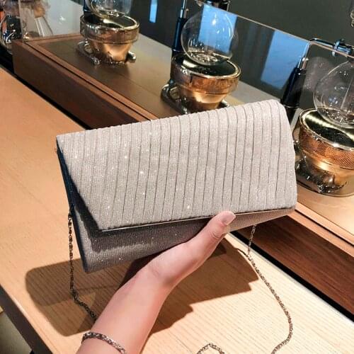 Luxury Women fashion brand shoulder bag clutch bag prom envelope handbag lady purse chain messenger bag pouch bag female