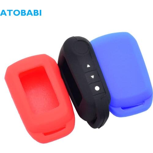 ATOBABI Silicone LCD Key Case For Starline A94 A64 A95 T94 V63 V62 A62 A92 Two Way Car Alarm System Remote Control Protect Cover