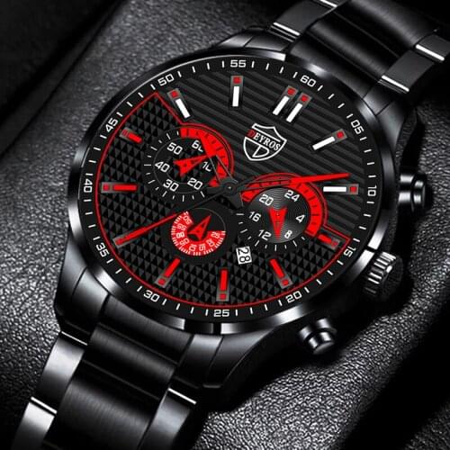 Tike Toker Mens Stainless Steel Watch