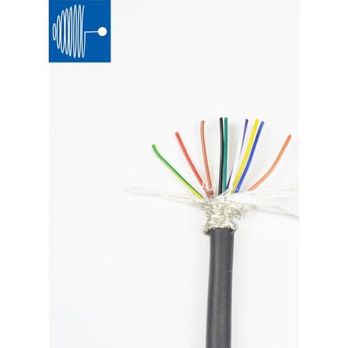 TRIUMPHCABLE 1/2M UL20549 22AWG 24AWG 26AWG PUR jacket multi-core shielded cable anti-interference control inverter signal wire