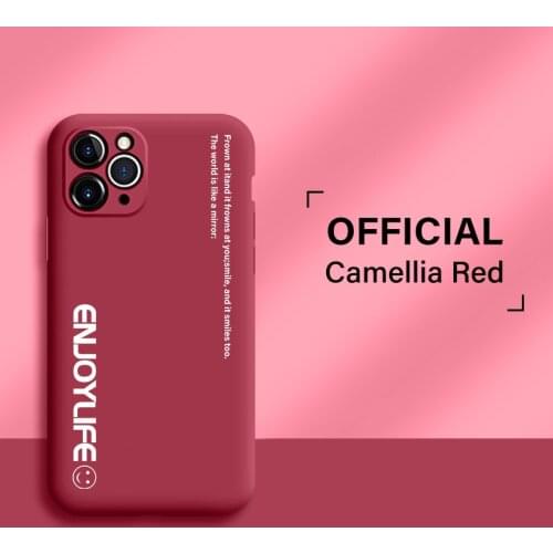 Ultra-thin Cute Soft Liquid Silicone Phone Case For iPhone 11 Pro SE XS max XR XS X 8 7 6 Plus Luxury Painted Colorful Cover