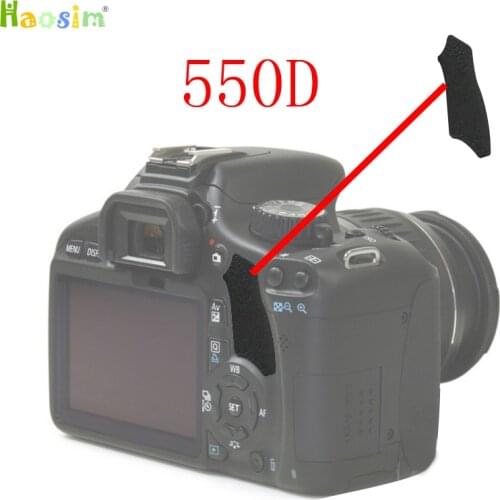 The Thumb Rubber Back cover Rubber DSLR Camera Replacement Unit Repair Part For CANON EOS 550D