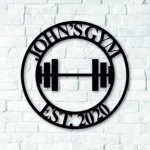 Gym Sign,Personalized Home Gym Sign,Custom Wood/acrylic Gym Sign,Home Gym Sign,Cross Fit Sign,Wood Wall Decor,Wall Art Sign