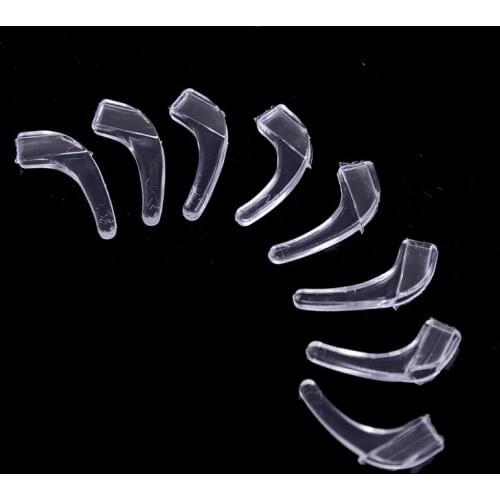 10pairs/set Silicone Glasses Ear Hooks Tip Anti Slip Holder Ear Grip Hooks For Eyeglasses Eyeglasses Grip Eyewear Accessories