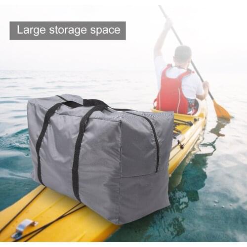Large Foldable Storage Carry Bag Unisex Big Capacity Handbag With Zipper Handbags for Canoeing Inflatable Boat Accessory