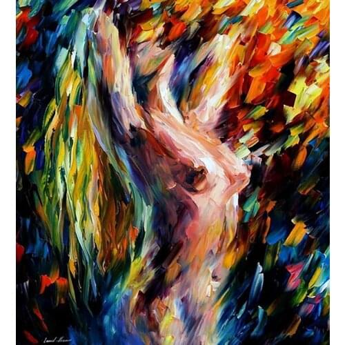 DIY 40X50 Oil Painting By Numbers Naked girl paint by numbers On Canvas Home Decor Digital Painting chrismas