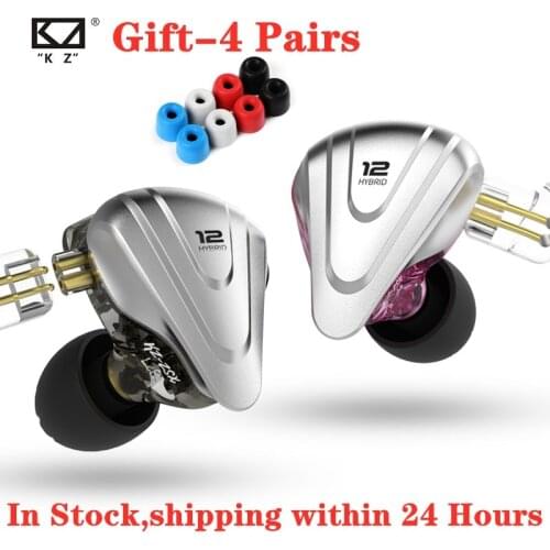 2019 KZ ZSX Terminator 5BA+1DD 12 Unit Hybrid In-ear Earphones HIFI Metal Headset Music Sport Earbuds for ZST ZSN ZS10 PRO X S1