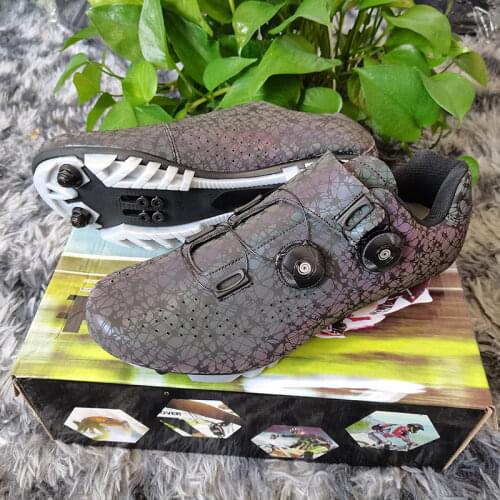 Mtb Cycling Sneaker Mens Flat Footwear Cleats Shoes Road Sport Mountain Racing Bike Bicycle Riding Triathlon Women