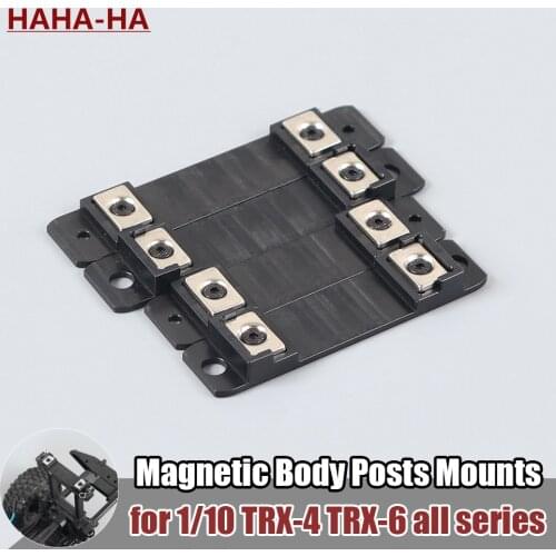 Magnetic Body Posts Mounts for 1/10 RC Crawler Car Traxxas TRX4 TRX6 G63 Upgrade Parts