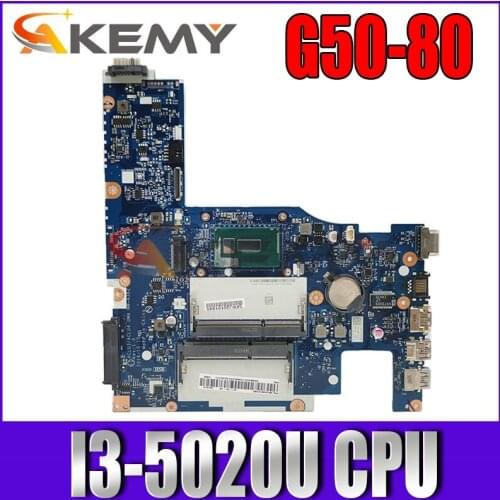 Akemy ACLU3 ACLU4 NM-A362 Main board For lenovo G50-80 Laptop motherboard SR240 I3-5020U full test
