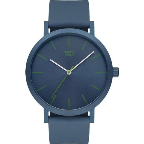 Wesse Lady and Men Unisex Wristwatch WWG203405 2 Year Clock Clock Warranty Certificates Bill Blue-Green Dial