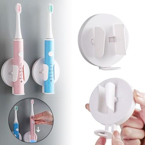 Wall Mounted Electric Toothbrush Stand Auto Lock & Release Gravity Holder Diameter 1.5-3.7Cm Paste Restroom Bathroom Accessorie