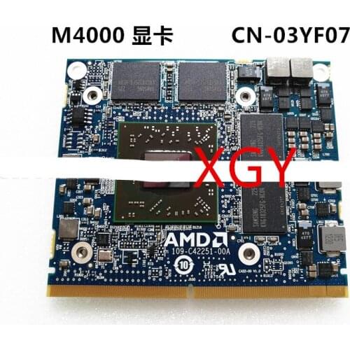 Original FOR Dell M4000 Graphics 3YF07 03YF07 216-0834044 109-C42251-00A 100% test ok