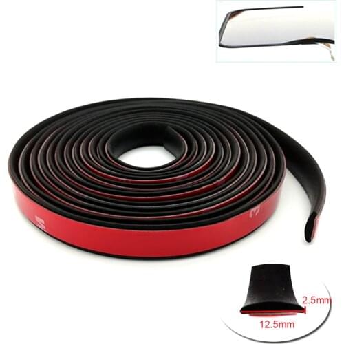3M Rubber Sealant Strip Decorative Trim for imitation Car Windshield Sunroof