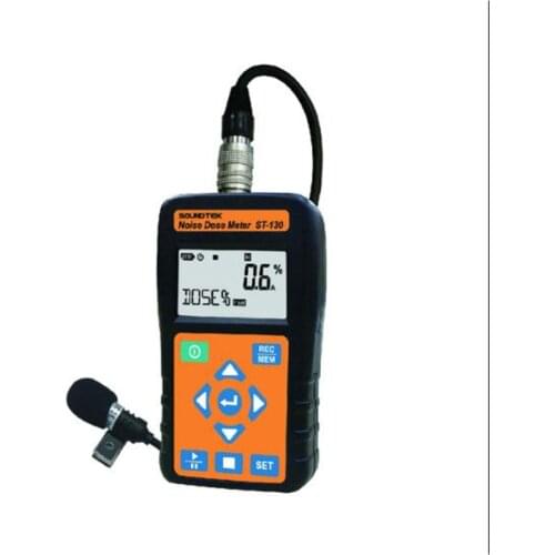 TENMARS ST-130 Noise Dose Meter Use For Perform OSHA and IEC Noise Accumulation Surveys,USB Interface with WindowsXP/Vista/7/8