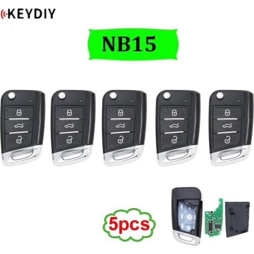 5PCS/LOT NB15 universal 3 button NB series remote control for KD900 URG200 KD200 make new remote key with Multi-functional chip