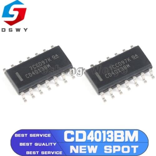 10PCS CD4013BM SOP14 CD4013 SOP CD4013BM96 SMD New and Original IC
