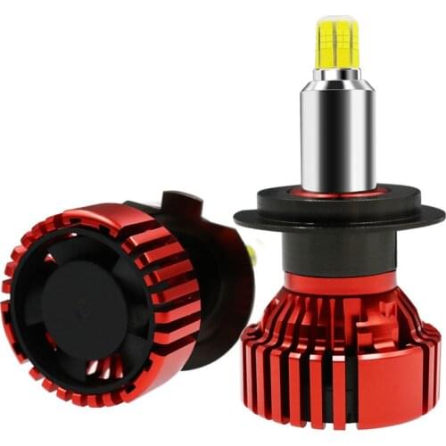 140W Fluxbeam CORE 9012 H7 H8 H11 9005 9006 9012 H10 d2s d4s LED Headlight Bulbs TIPM Resistors Kit with cspcree Chip Cool White