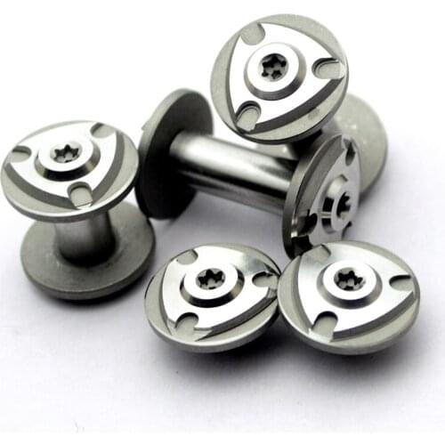 2sets DIY tool accessories knife handle screw Stainless steel T8 Torx knife handle nail to lock rivet