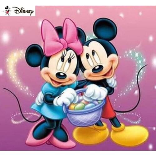 Disney 5D DIY Full Diamond Embroidery "Cartoon Mickey Mouse" Diamond Painting Cross Stitch Rhinestone Home Decoration A30505