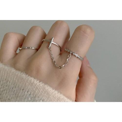 Women's Silver Rings Danseur China