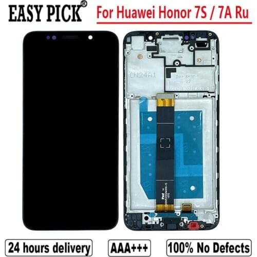 For Huawei Honor 7A Ru Version DUA-LX2 DUA-L22 DUA-LX1 DUA-L21 LCD Display Touch Screen Digitizer Assembly For Honor 7S Dual SIM