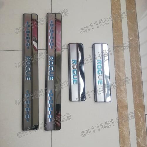 For Nissan x-trail Xtrail Rogue T32 2014 2015 2016 2017 2018 2019 2020 stainless steel Car door cover outside door sill plate