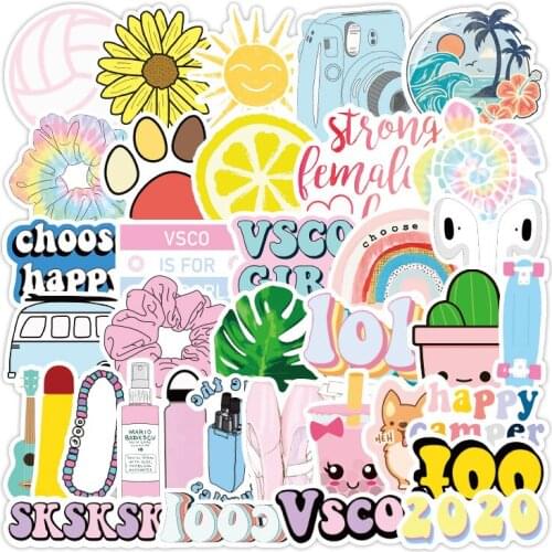 3Set=150PCS VSCO Many New Products Graffiti Stickers Water Cup Notebook Refrigerator Waterproof Stickers