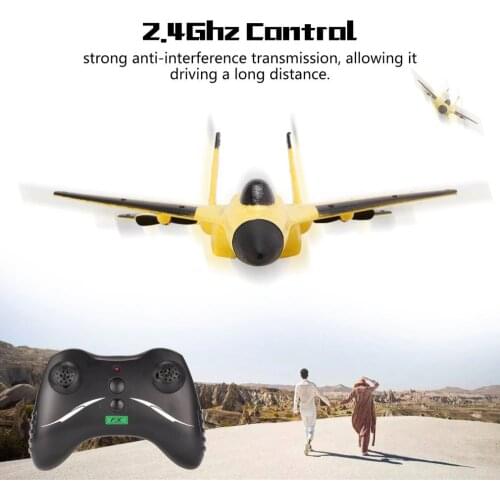 2.4G RC drone Glider Outdoor toys Hand Throwing Fixed Wing Model Foam plane Remote Control Educational Toy Gifts for children