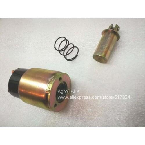 Solenoid switch 12V (3 connecting holes) for the starter QD138A and QD138Y, Please check the shape when makes the order, thanks