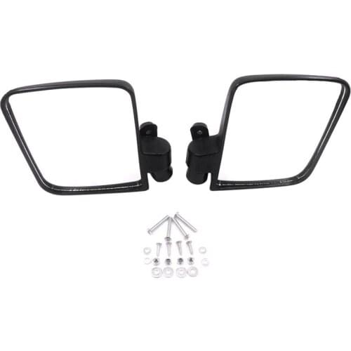For Golf Cart Mirrors Universal Folding Side View Mirrors Flexible Adjustment for Club Car for EZGO Yamaha Zone Carts