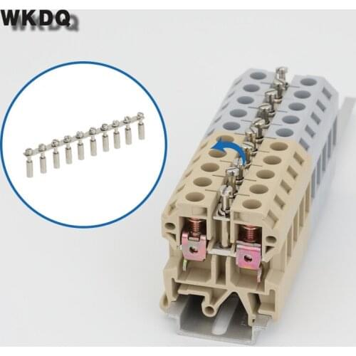 SAK 10 Q10 Fixed Bridge For Weidmuller SAK 10EN Accessories DIN Rail Terminal Blocks