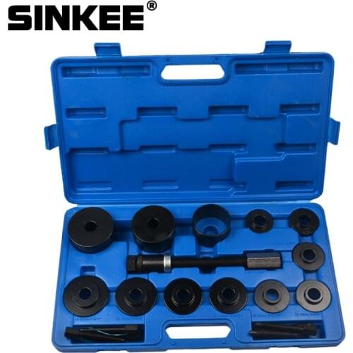 19 PC Master Front Wheel Hub Drive Bearing Removal Install Service Tool Kit