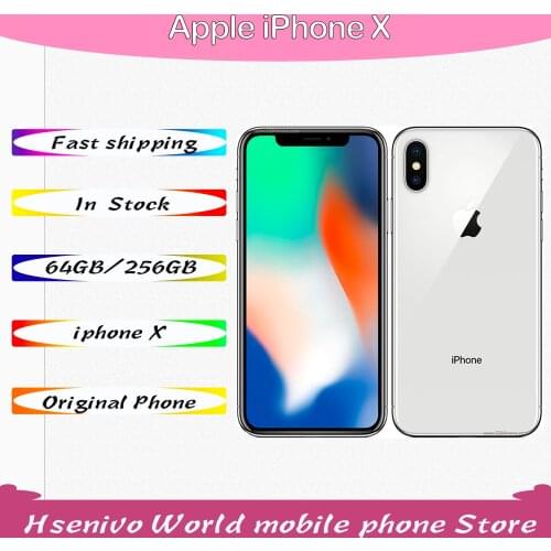 Apple iPhone X (No Face ID)Used (95% New)-Original 3GB RAM 64GB 256GB ROM 5.8" iOS Hexa-Core LTE Phone 12MP Main Camera