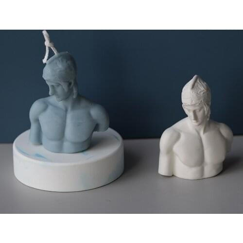 Portain plaster Candle Mould Aromatherapy Candle Plaster Mould For home Decoration Silicone Candle Molds Bee wax candle mold