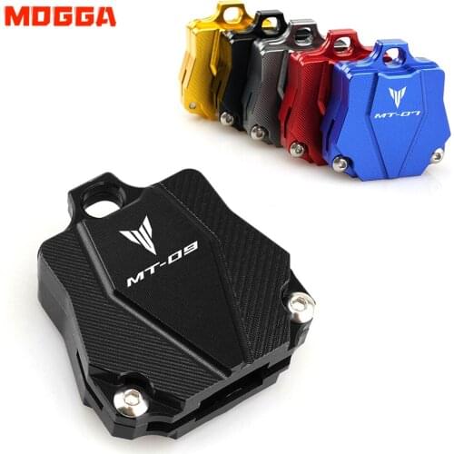 With Logo Motorbike Key Shell Case Protective Cover Cap For Yamaha Fazer FZ1 FZ6 FZ8 FZ 1/6/8 Universal (Key Without Chip)